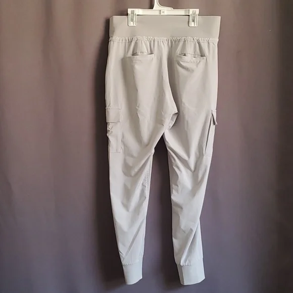 Athleta Sutton grey jogger pants size 8 - Picture 2 of 5